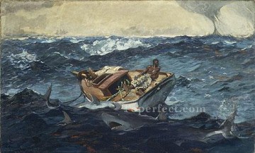 ウィンスロー・ホーマー Painting - メキシコ湾流リアリズムの海洋画家ウィンスロー・ホーマー